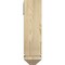 Ekena Millwork Westlake Arts and Crafts Rough Sawn Bracket w/ Offset Brace, Douglas Fir, 6"W x 22"D x 22"H BKT0604X22X22WTL03RDF - alternate 3